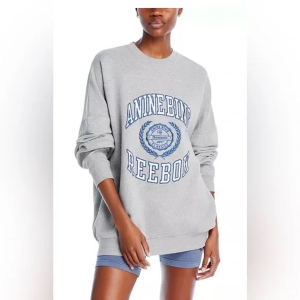 Anine Bing x Reebok oversized sweatshirt